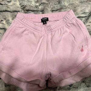 Pink Playboy shorts